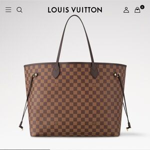 Louis Vuitton Brown Damier Tote Bag